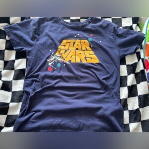 Boys XLARGE 14/16 Star Wars Graphic Tee - Navy Blue